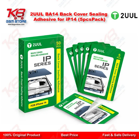 2UUL BA14 Back Cover Sealing Adhesive for iP14 (5pcs/Pack)