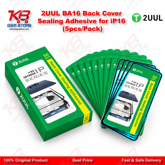 2UUL BA16 Back Cover Sealing Adhesive for iP16 (5pcs/Pack)