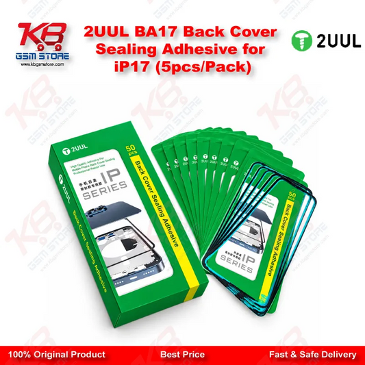 2UUL BA17 Back Cover Sealing Adhesive for iP17 (5pcs/Pack)