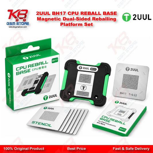 2UUL BH17 CPU REBALL BASE Magnetic Dual-Sided Reballing Platform Set