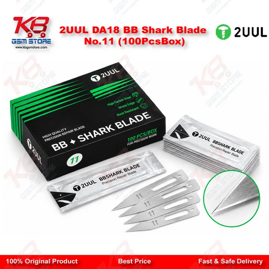 2UUL DA18 BB Shark Blade No.11 (100Pcs/Box)