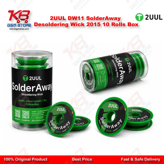 2UUL DW11 SolderAway Desoldering Wick 2015 10Rolls/Box
