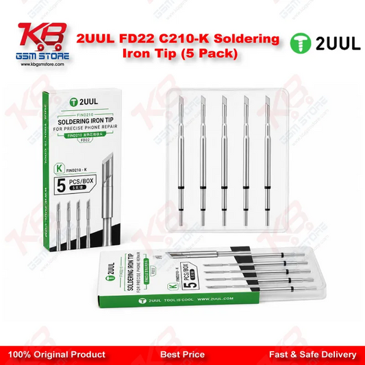 2UUL FD22 C210-K Soldering Iron Tip (5 Pack)