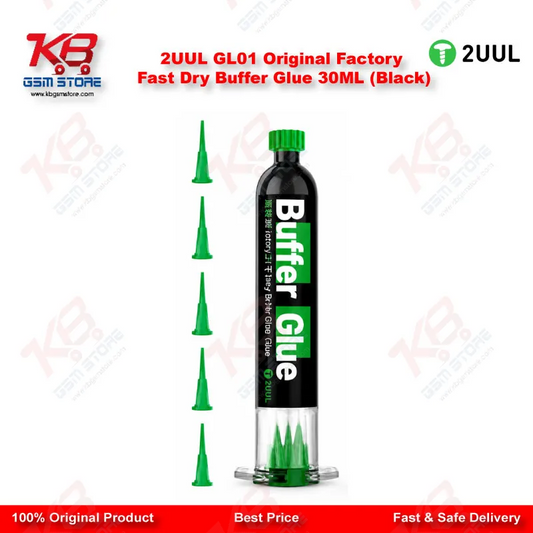 2UUL GL01 Original Factory Fast Dry Buffer Glue 30ML (Black)