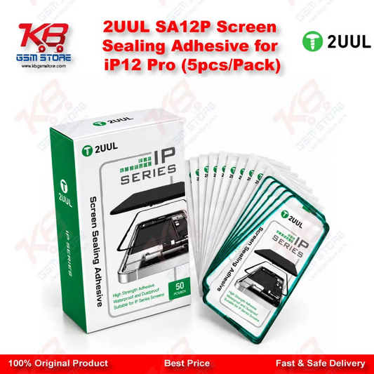 2UUL SA12P Screen Sealing Adhesive for iP12 Pro (5pcs/Pack)