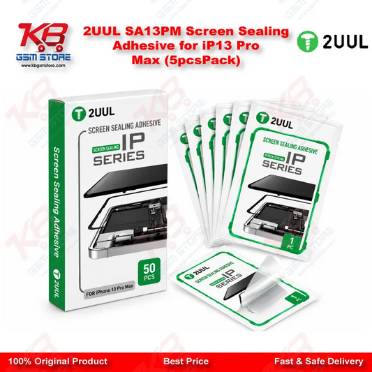 2UUL SA13PM Screen Sealing Adhesive for iP13 Pro Max (5pcs/Pack)