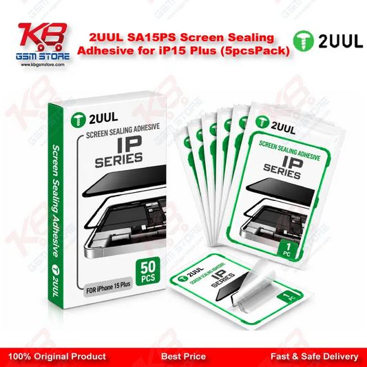 2UUL SA15PS Screen Sealing Adhesive for iP15 Plus (5pcs/Pack)