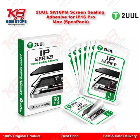 2UUL SA16PM Screen Sealing Adhesive for iP16 Pro Max (5pcs/Pack)