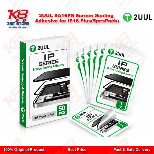 2UUL SA16PS Screen Sealing Adhesive for iP16 Plus(5pcs/Pack)