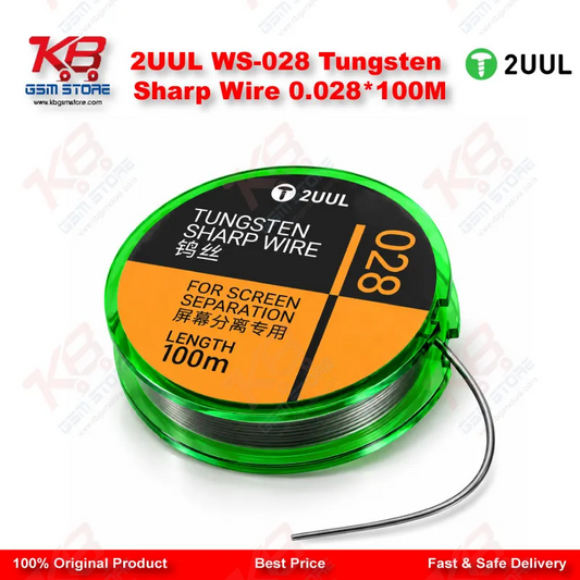 2UUL WS-028 Tungsten Sharp Wire 0.028*100M
