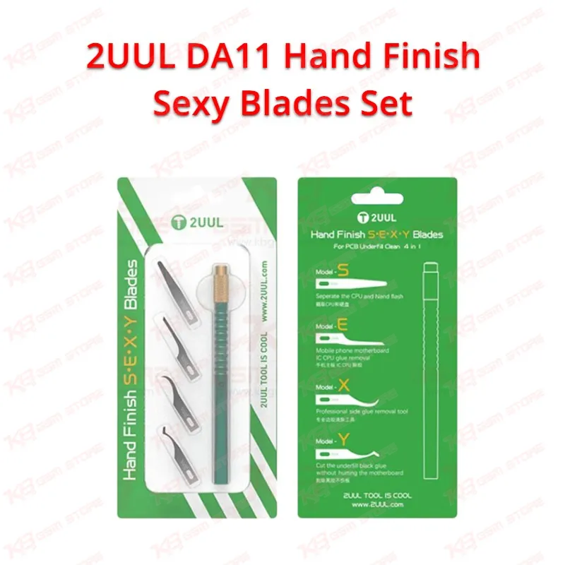 2UUL DA11 Hand Finish Sexy Blades Set