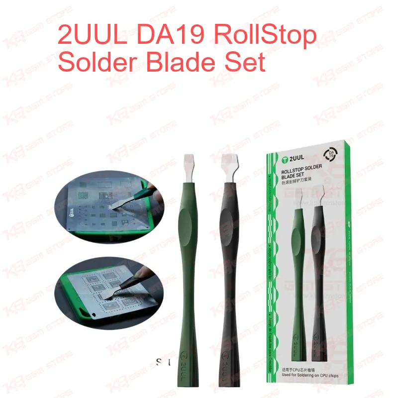 2UUL DA19 RollStop Solder Blade Set