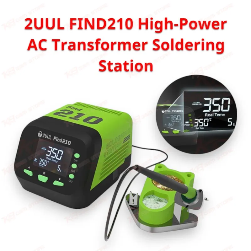 2UUL FIND210 High-Power AC Transformer Soldering Station