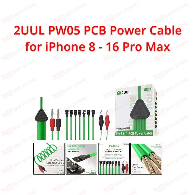 2UUL PW05 PCB Power Cable for iPhone 8 – 16 Pro Max