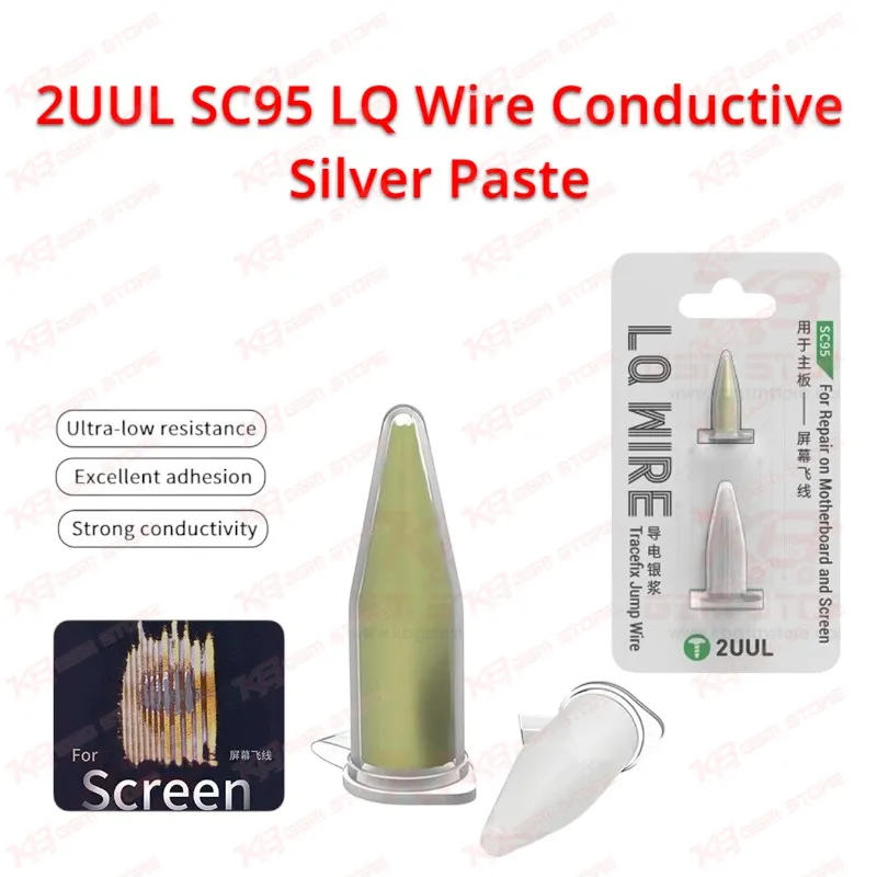 2UUL SC95 LQ Wire Conductive Silver Paste