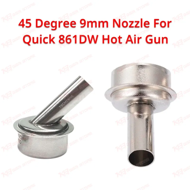45 Degree 9mm Nozzle For Quick 861DW Hot Air Gun