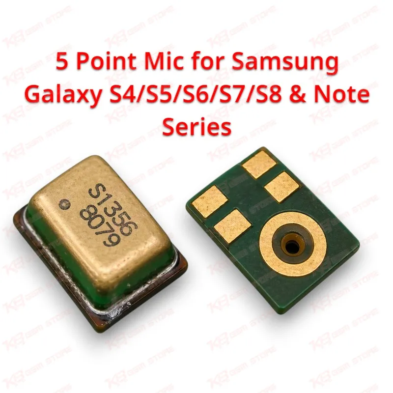 5 Point Mic for Samsung Galaxy S4/S5/S6/S7/S8 & Note Series