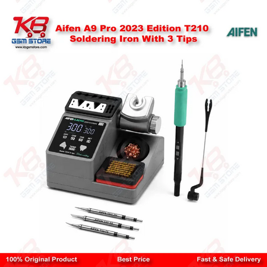Aifen A9 Pro 2023 Edition T210 Soldering Iron With 3 Tips