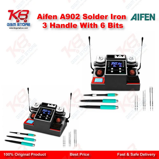 Aifen A902 Solder Iron 3 Handle With 6 Bits