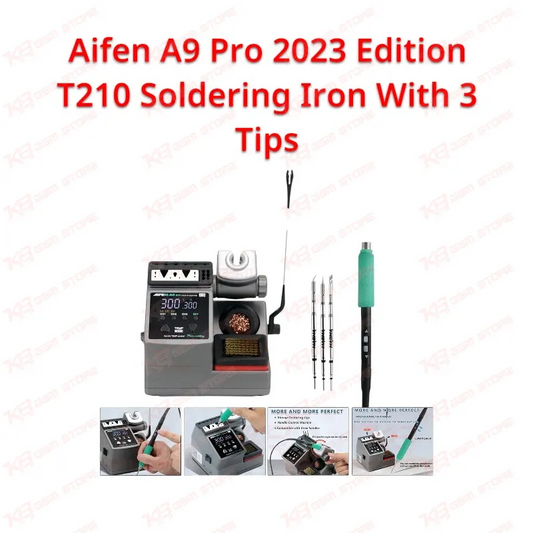 Aifen A9 Pro 2023 Edition T210 Soldering Iron With 3 Tips