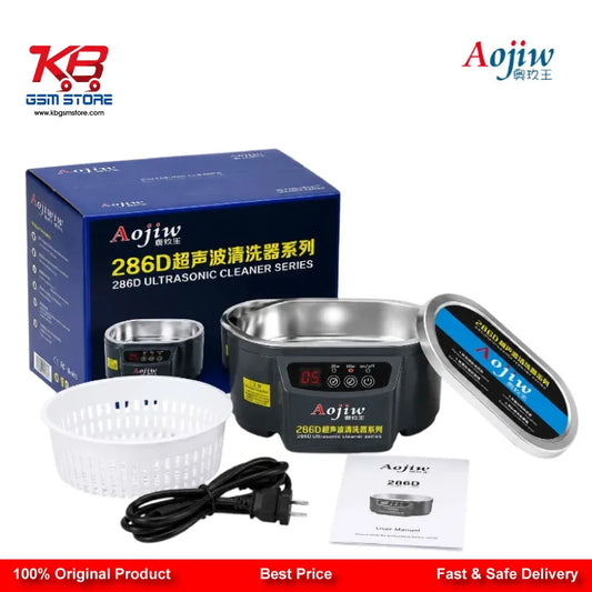 Aiojiw 286D Ultrasonic Cleaner for Mobile PCB, Motherboard & IC Cleaning