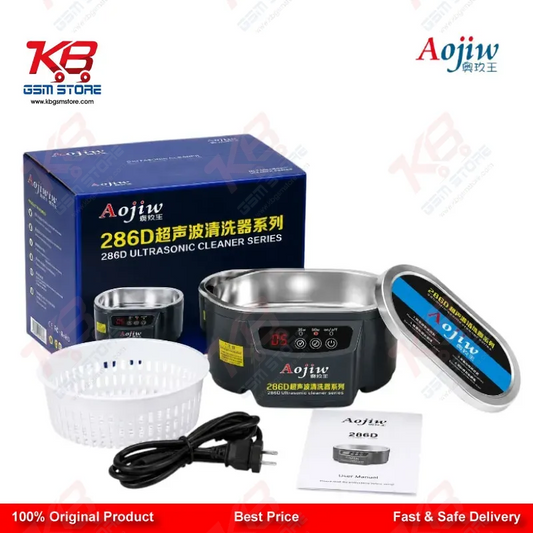 Aiojiw 286D Ultrasonic Cleaner for Mobile PCB, Motherboard & IC Cleaning