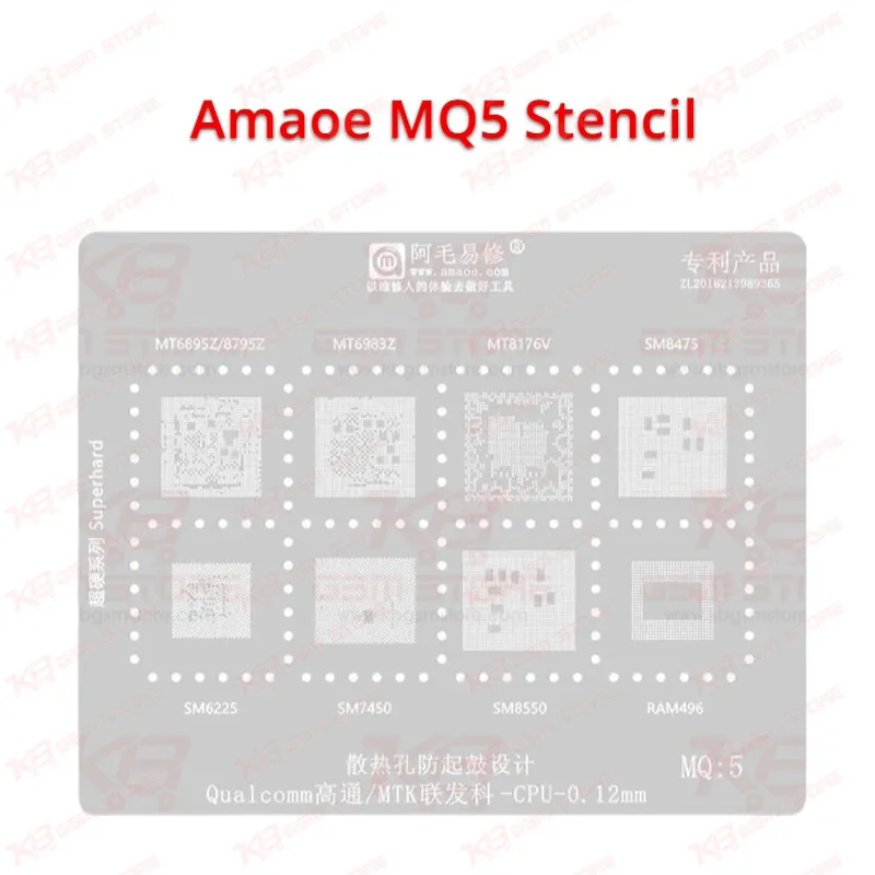 Amaoe MQ5 Stencil