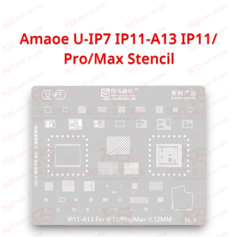 Amaoe U-IP7 IP11-A13 IP11/Pro/Max Stencil