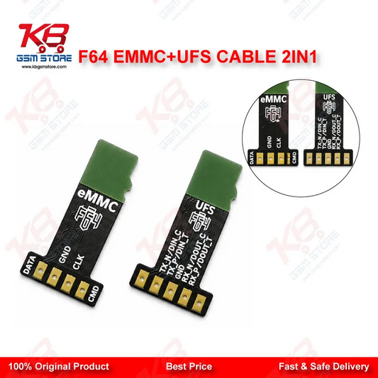 F64 eMMC + UFS Cable 2in1 – ISP FPC Cable for F64 Ultra/Lite Box