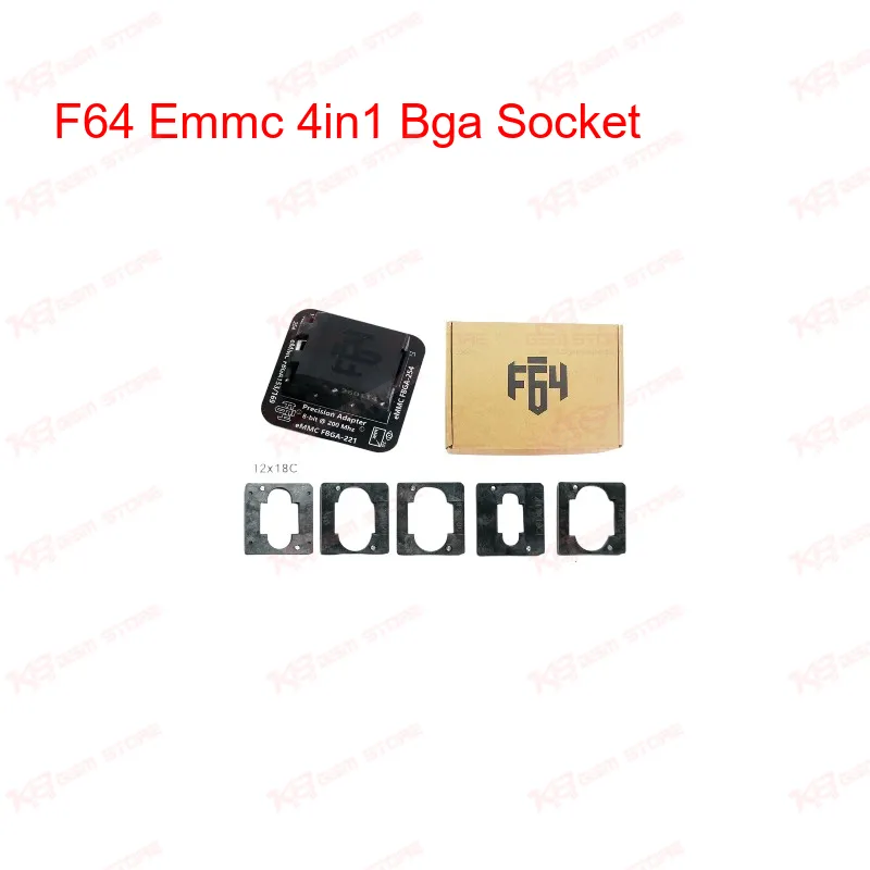 F64 Emmc 4in1 Bga Socket