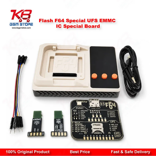 Flash F64 Special UFS eMMC IC Programming Board – For F64 Ultra & F64 Lite Box
