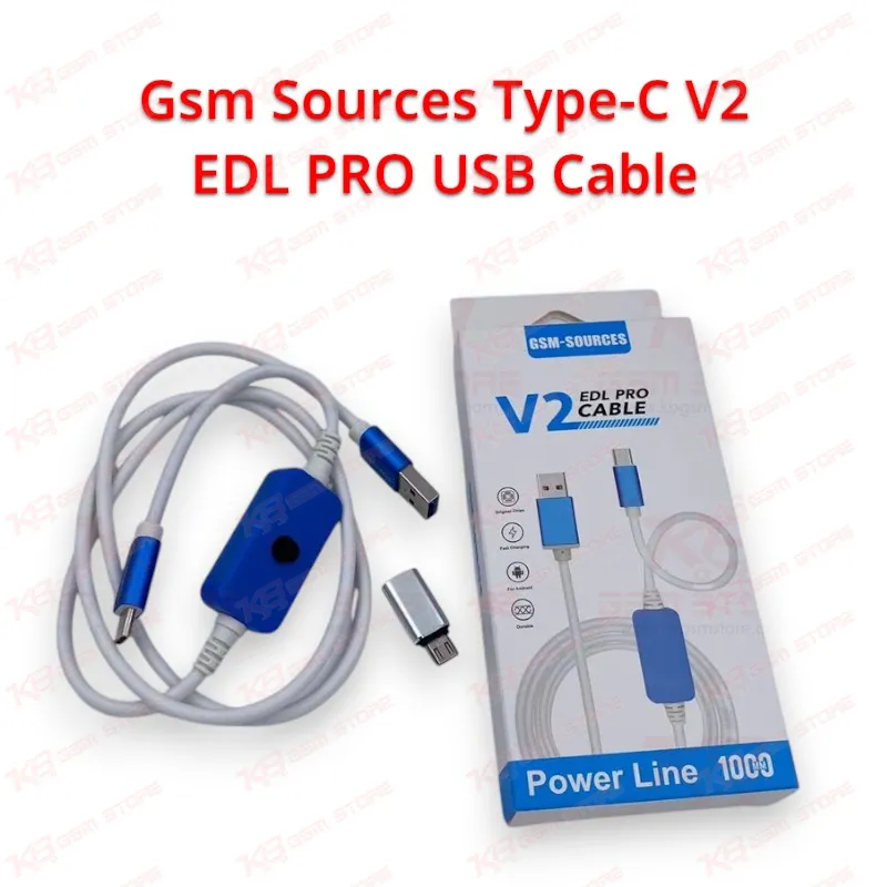 Gsm Sources Type-C V2 EDL PRO USB Cable