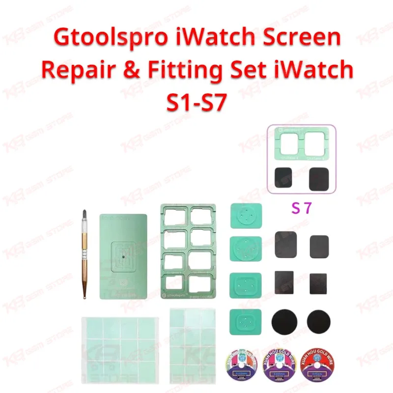 Gtoolspro iWatch Screen Repair & Fitting Set iWatch S1-S7