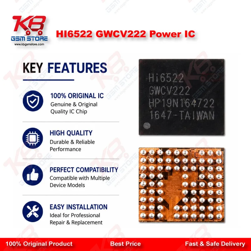 HI6522 GWCV222 Power IC – Huawei PMIC Chip Pakistan – KB GSM Store