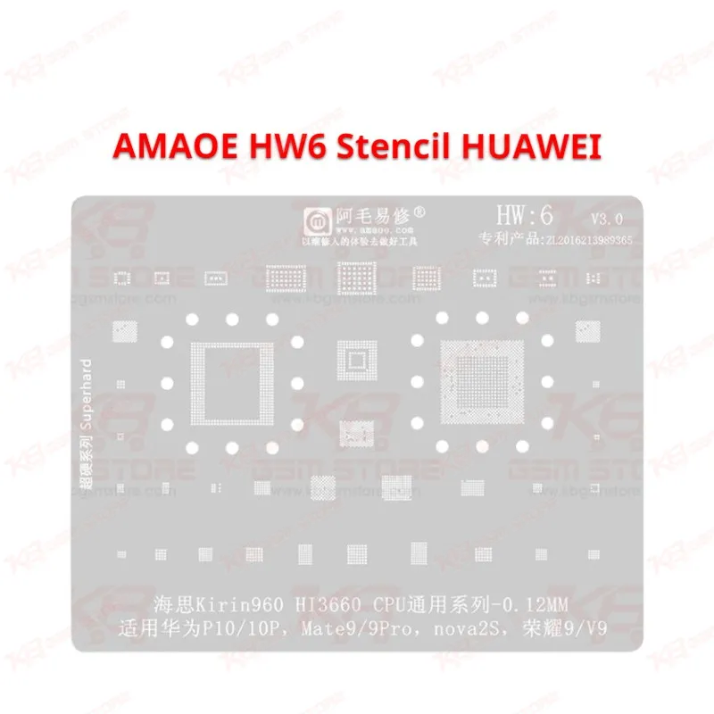 HUAWEI HW6 Stencil AMAOE
