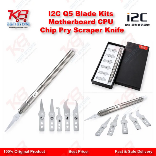 I2C Q5 Blade Kits Motherboard CPU Chip Pry Scraper Knife