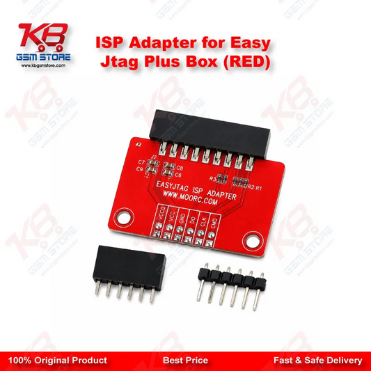 ISP Adapter for Easy Jtag Plus Box (RED)