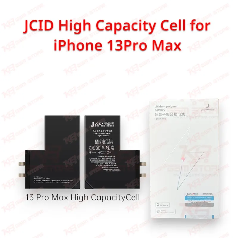 JCID High Capacity Cell for iPhone 13Pro Max