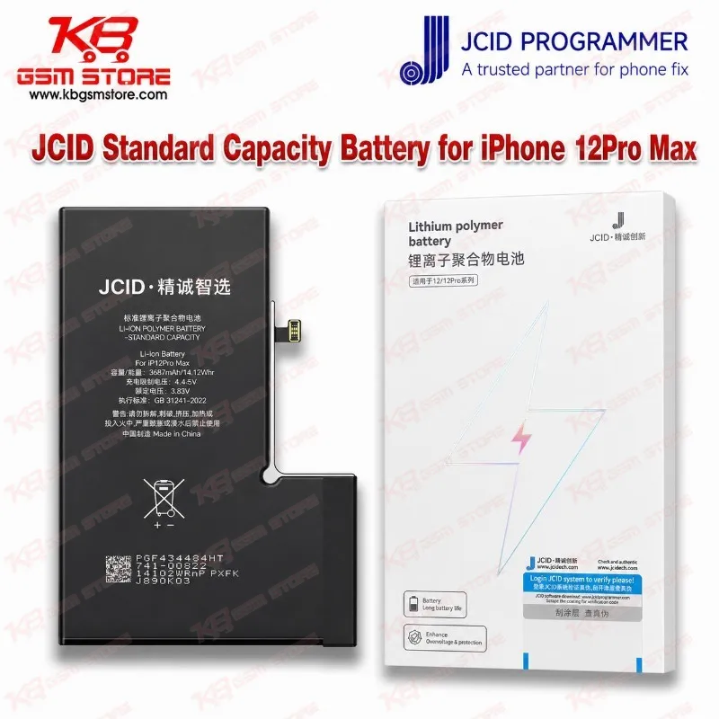 JCID Standard Capacity Battery for iPhone 12Pro Max