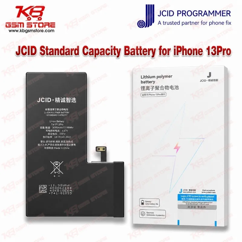 JCID Standard Capacity Battery for iPhone 13Pro