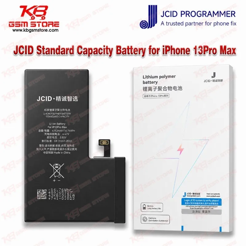 JCID Standard Capacity Battery for iPhone 13Pro Max