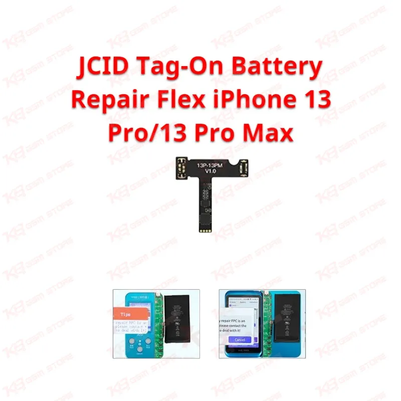 JCID Tag-On Battery Repair Flex iPhone 13 Pro/13 Pro Max