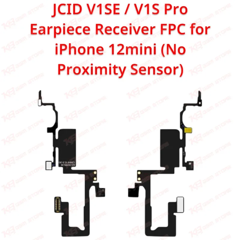JCID V1SE / V1S Pro Earpiece Receiver FPC for iPhone 12mini (No Proximity Sensor)