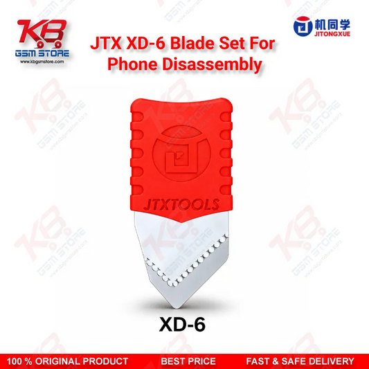 JTX XD-6 Blade Set For Phone Disassembly Square Tip
