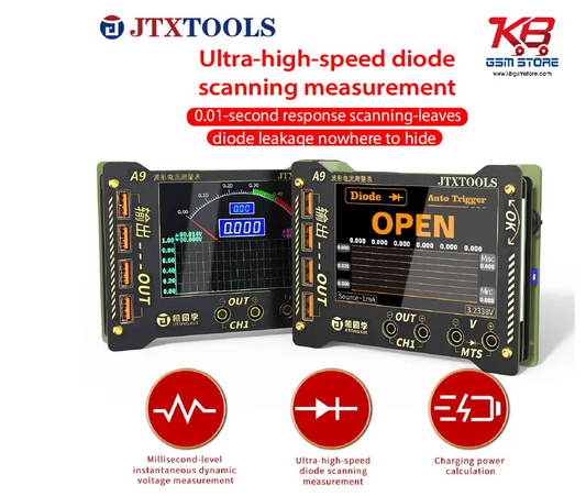 JTX A9 High-Precision Sampling, Digital Display