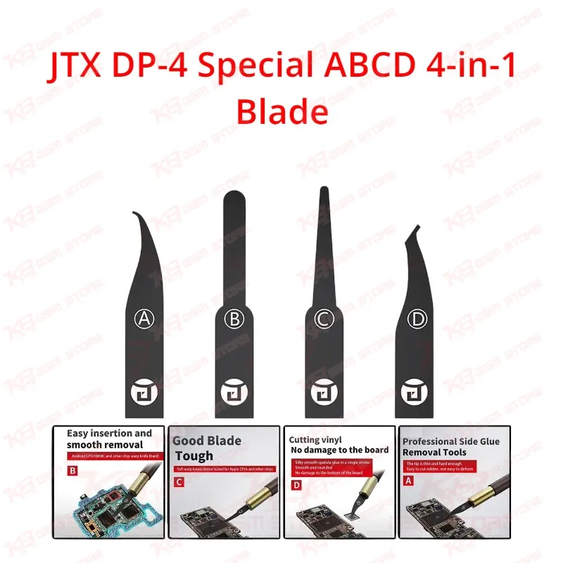 JTX DP-4 Special ABCD 4-in-1 Blade