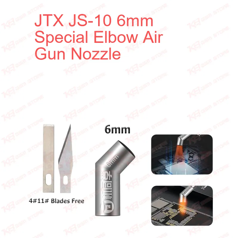 JTX JS-10 6mm Special Elbow Air Gun Nozzle