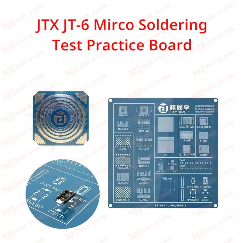 JTX JT-6 Mirco Soldering Test Practice Board