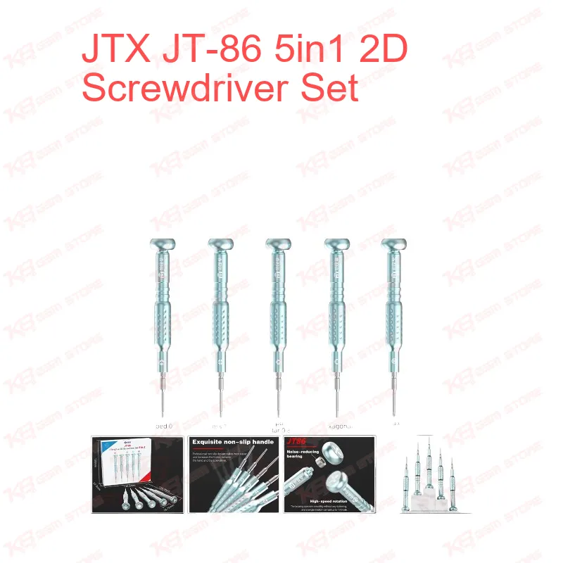 JTX JT-86 5in1 2D Screwdriver Set