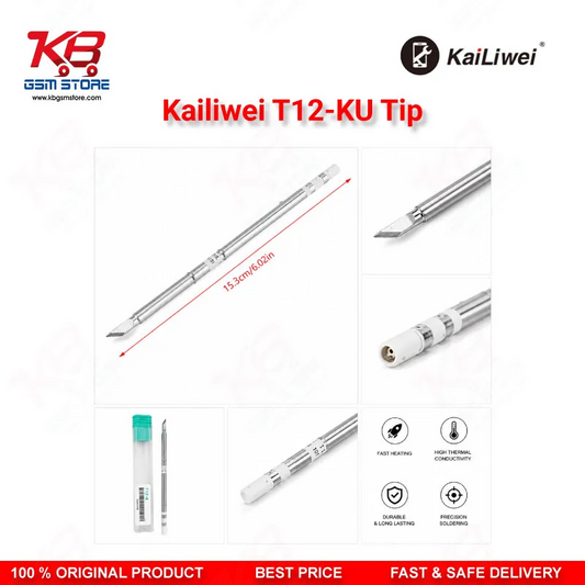 Kailiwei T12-KU Knife Soldering Iron Tip for T12 Soldering Station